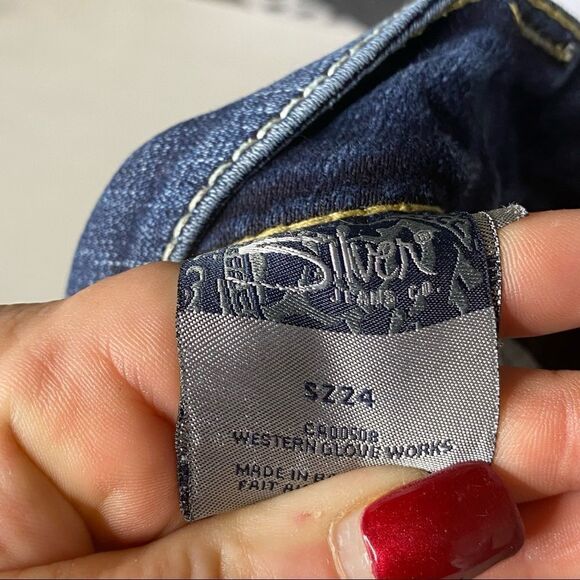 Silver | McKenzie denim Crop Jeans - Picture 3 of 5